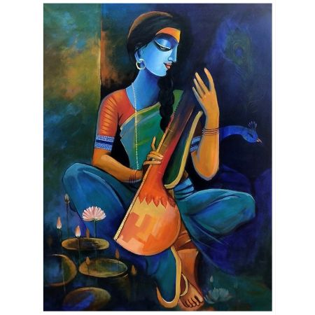 The Goddess & The Peacock