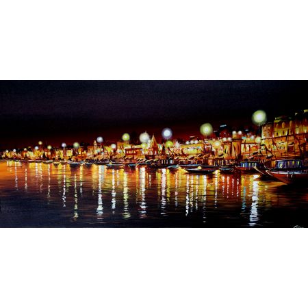 Nightscape- Varanasi Ghat 2