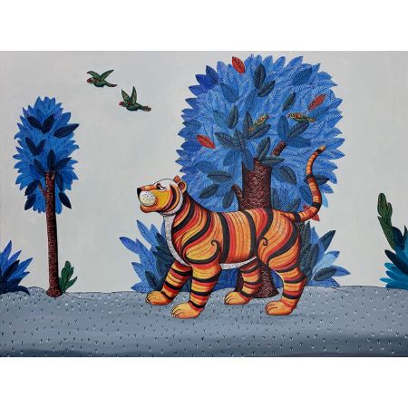 The Saffron Sentinel and Blue Forests