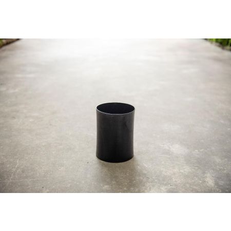 Vase Black Glass 