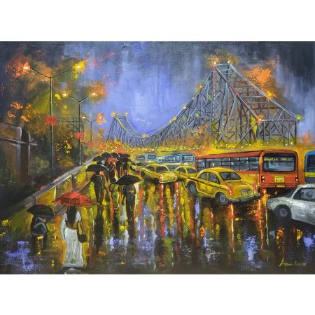 Rainy Night in kolkata