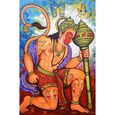 The Devotion of Hanuman