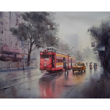 Tram in the City- 05