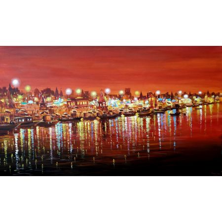  Varanasi At Night III