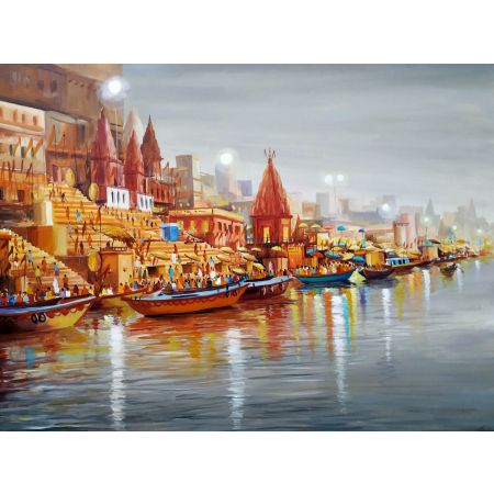 Evening Varanasi Ghats II