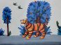 The Saffron Sentinel and Blue Forests