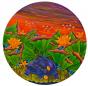 Twilight wanderer among Lotus dreams 