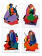 Songs in Fragments ( Set of 4 )