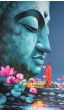 LORD BUDDHA WITH MONK 13