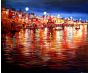 Beauty of Night Reflections Varanasi