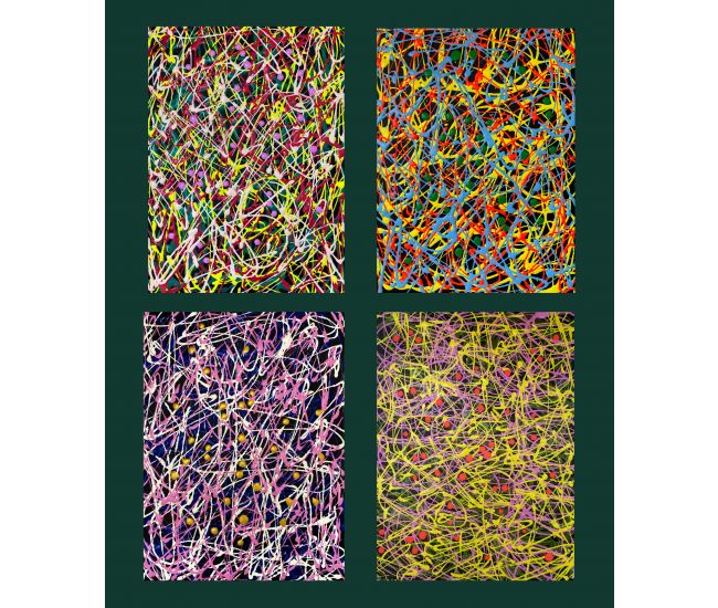 Lives in Shapelessness ( Set of 4)