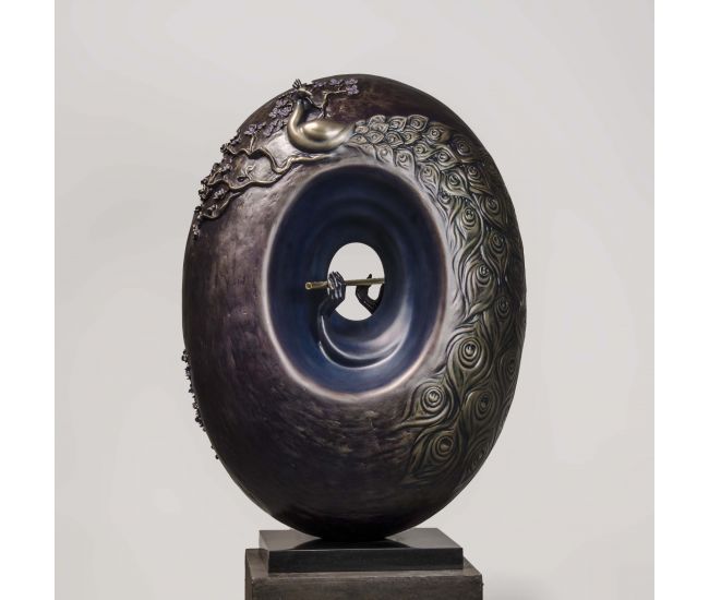 Vrindavan - Dance of Peacocks (Blue),