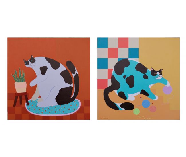 Cat's story (set of 2)