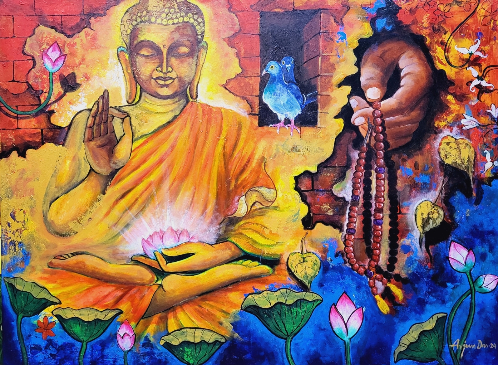Devotion of Buddha 16