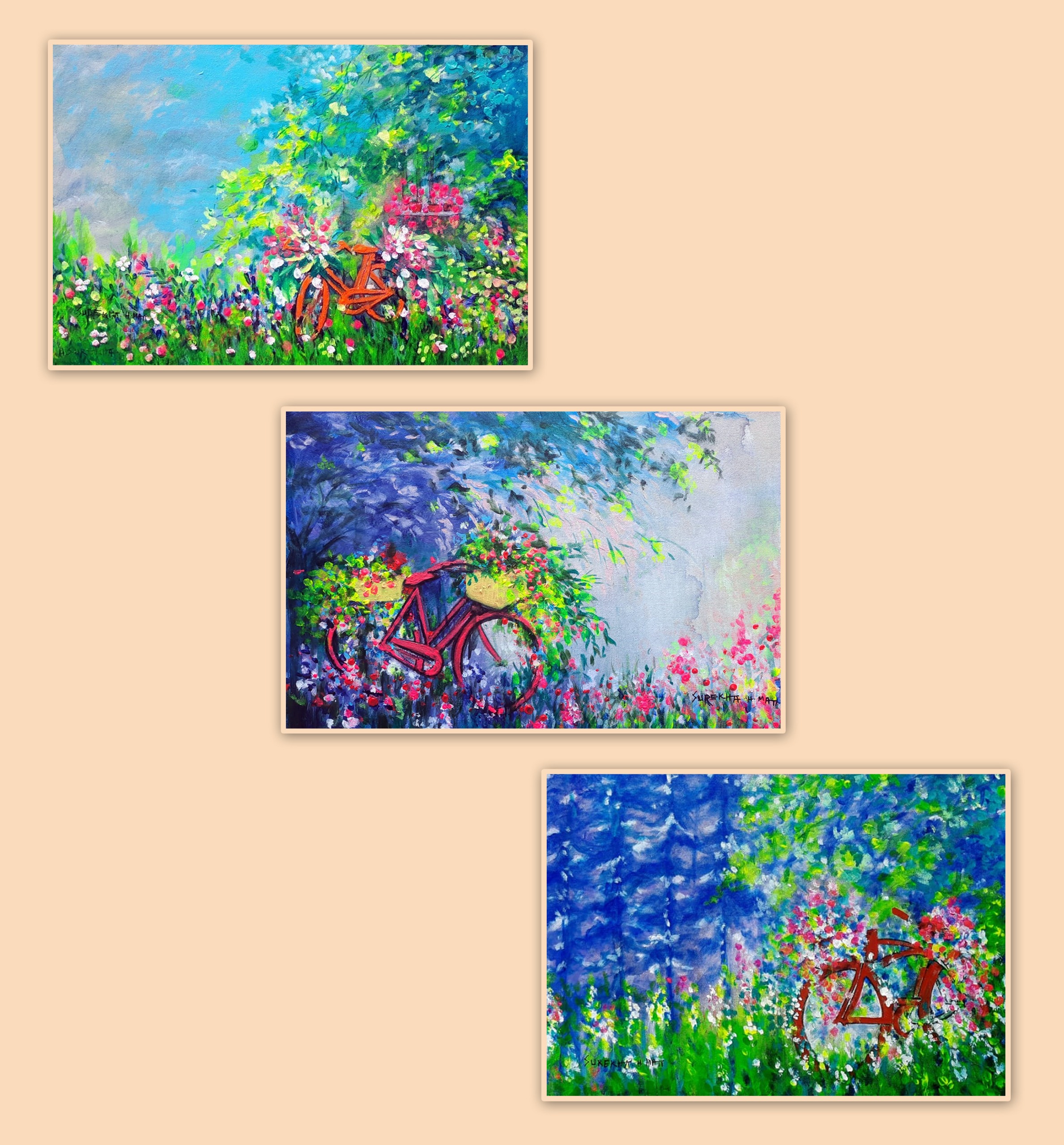 Flowers (Set of 3)