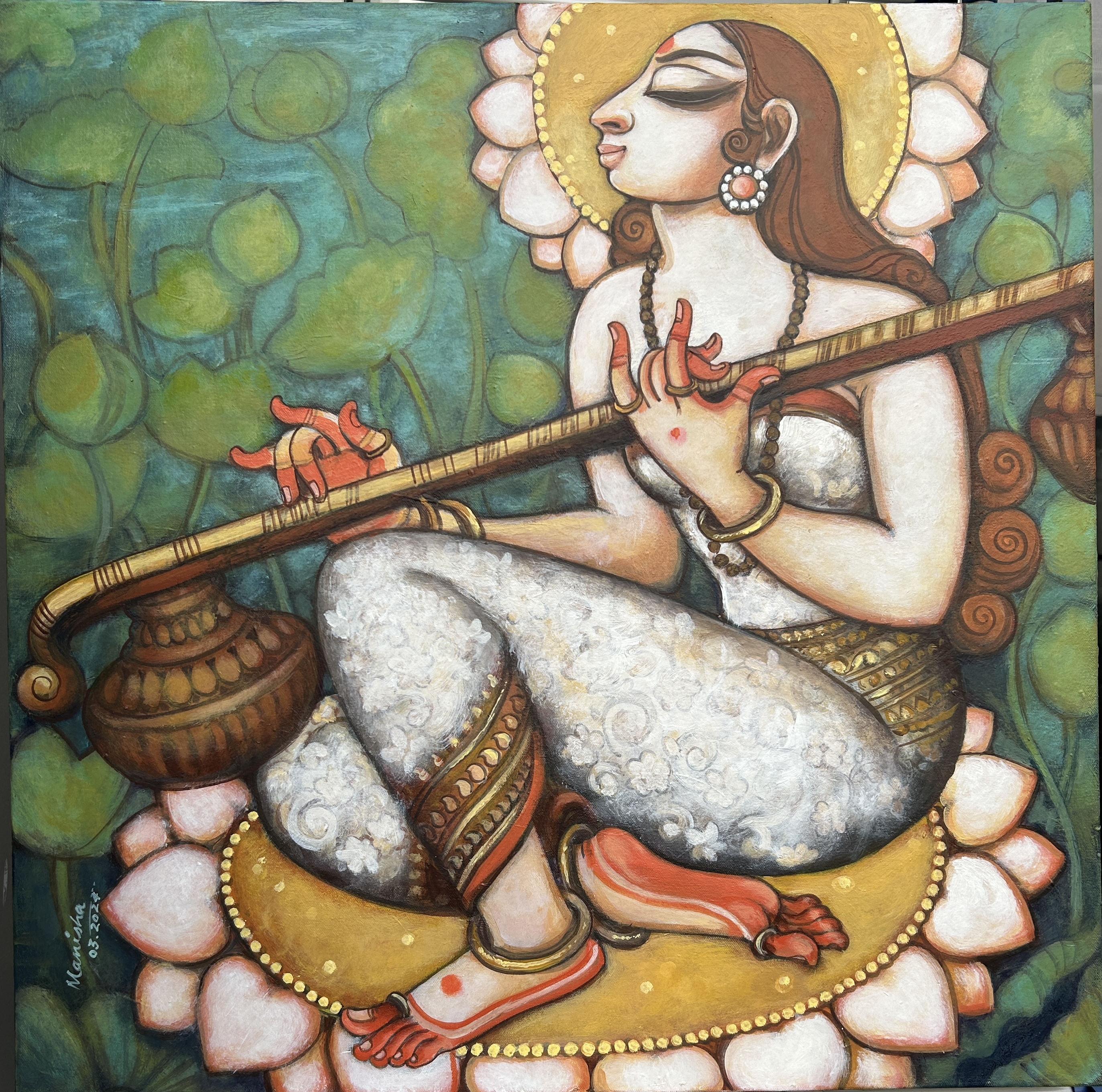 Goddess Saraswati 