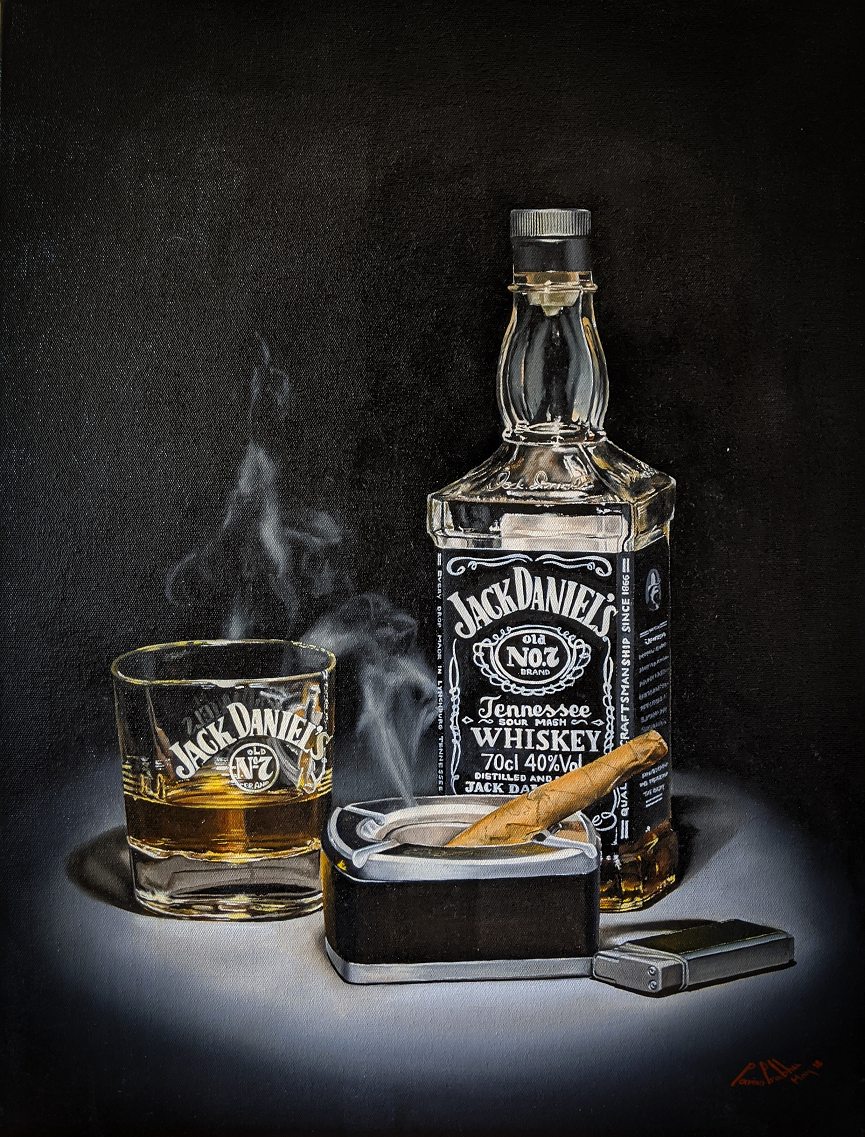 Week end with Jack Daniel and Cigar