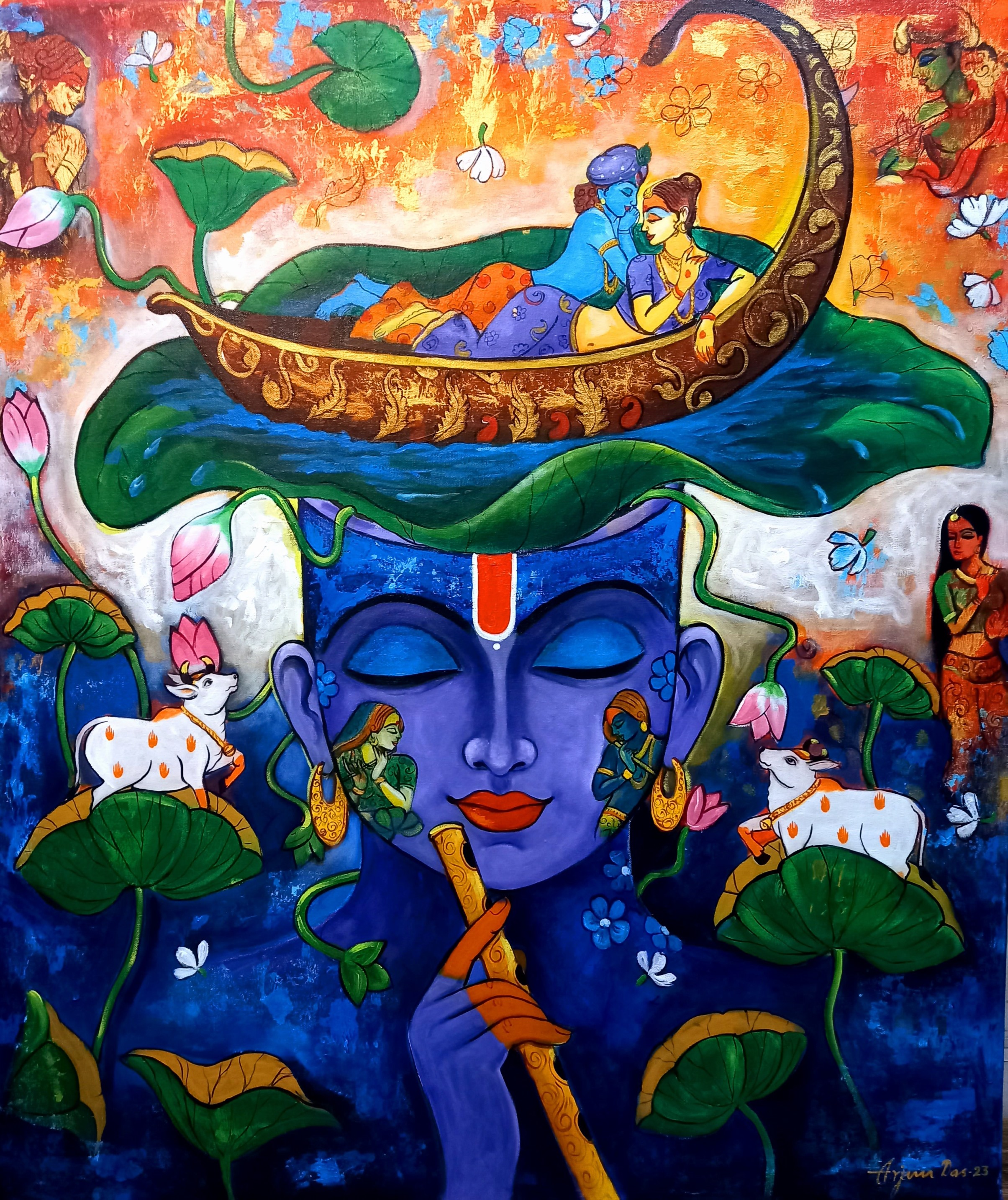 Devotion of Krishna 18 