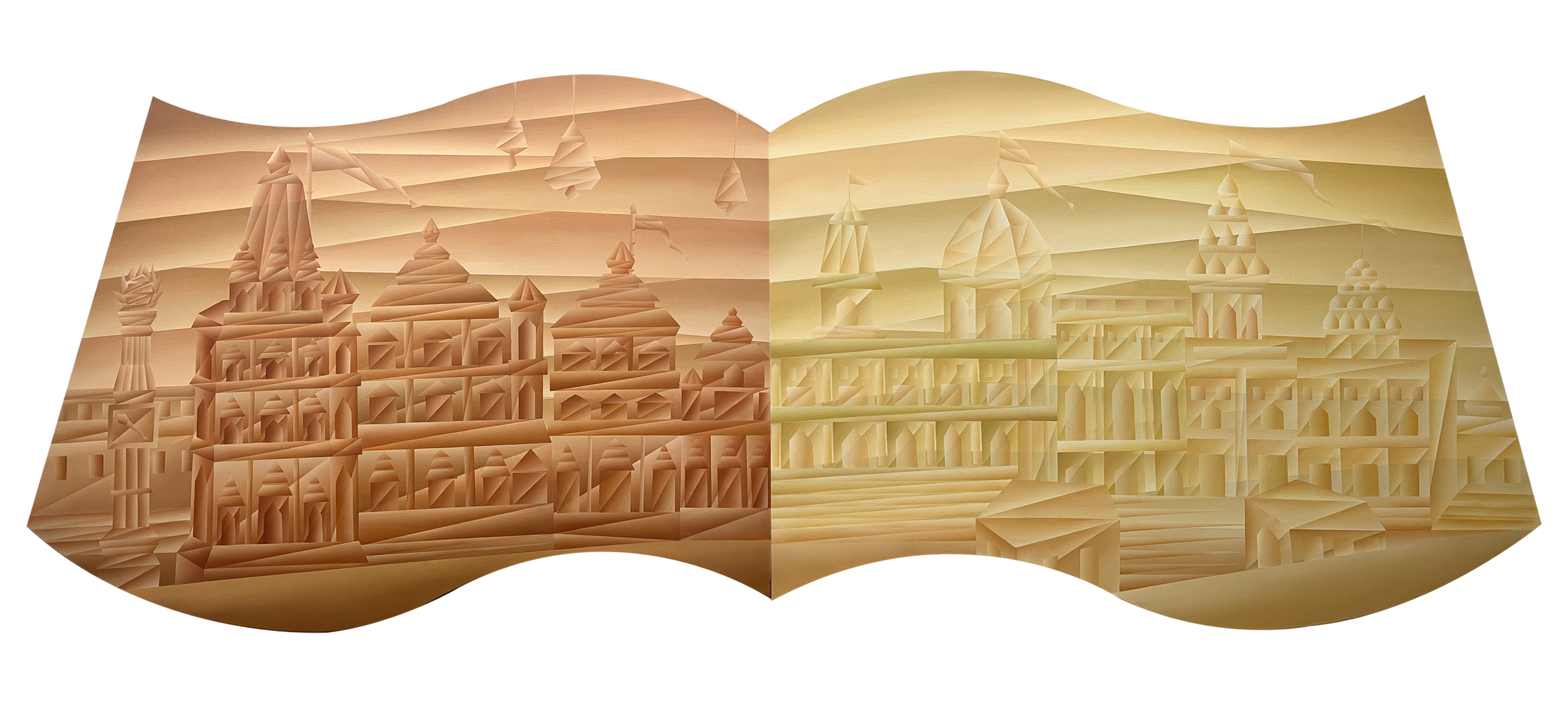 Ayodhya (The new chapter) diptych