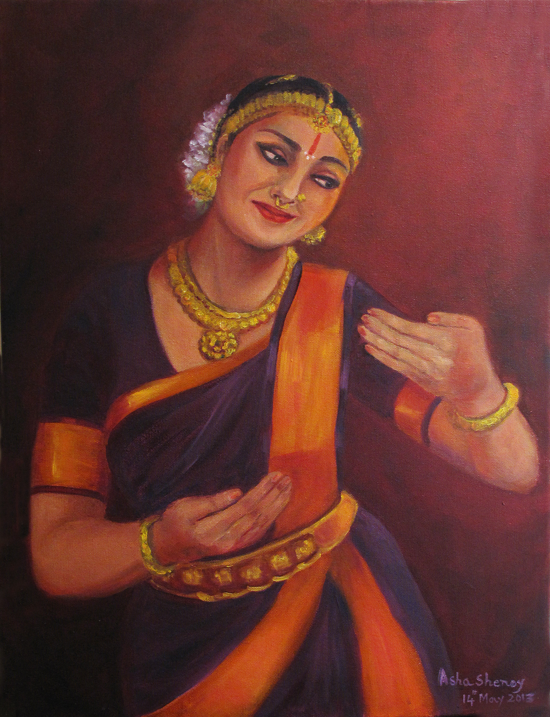 Vatsalyam - Yasoda with baby Krishna 